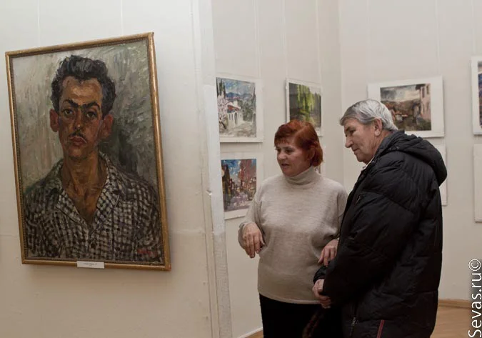 выставки Севастополя, новости Севастополя, музеи Севастополя, художник Яков Басов, благотворительность Севастополь, художники Севастополя, севастопольские художники, выставка Дар коллекционера музею