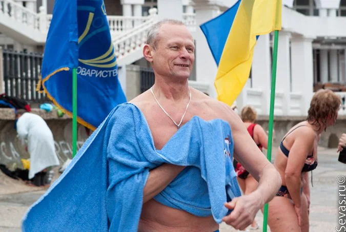 новости Севастополя, моржи Севастополь, зимнее купание Севастополь, слет моржей Севастополь