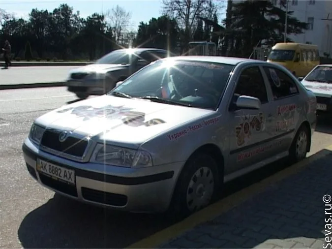 автопробег Дорогами Победы, новости Севастополя, севастопольские автомобилисты, автомобилисты Севастополя, ветераны Севастополя, Знамя Победы Севастополь, День Победы Севастополь