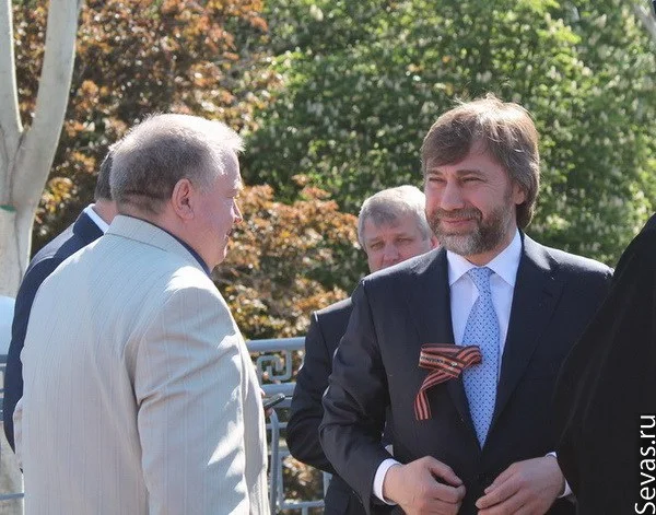 Слева направо: Виктор Драченко, Вадим Новинский