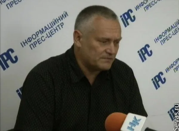 Председатель Всеукраинского союза бездомных офицеров Сергей Разумовский
